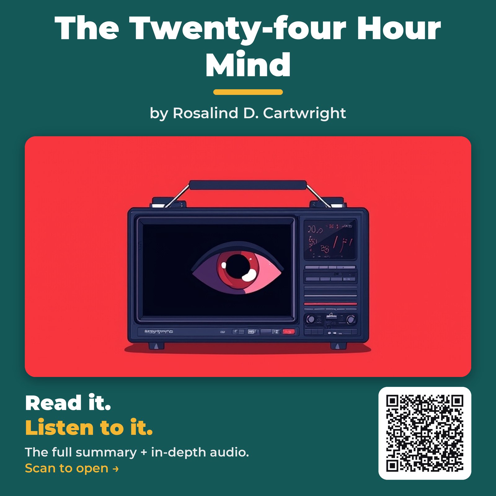 The Twenty-four Hour Mind — cover