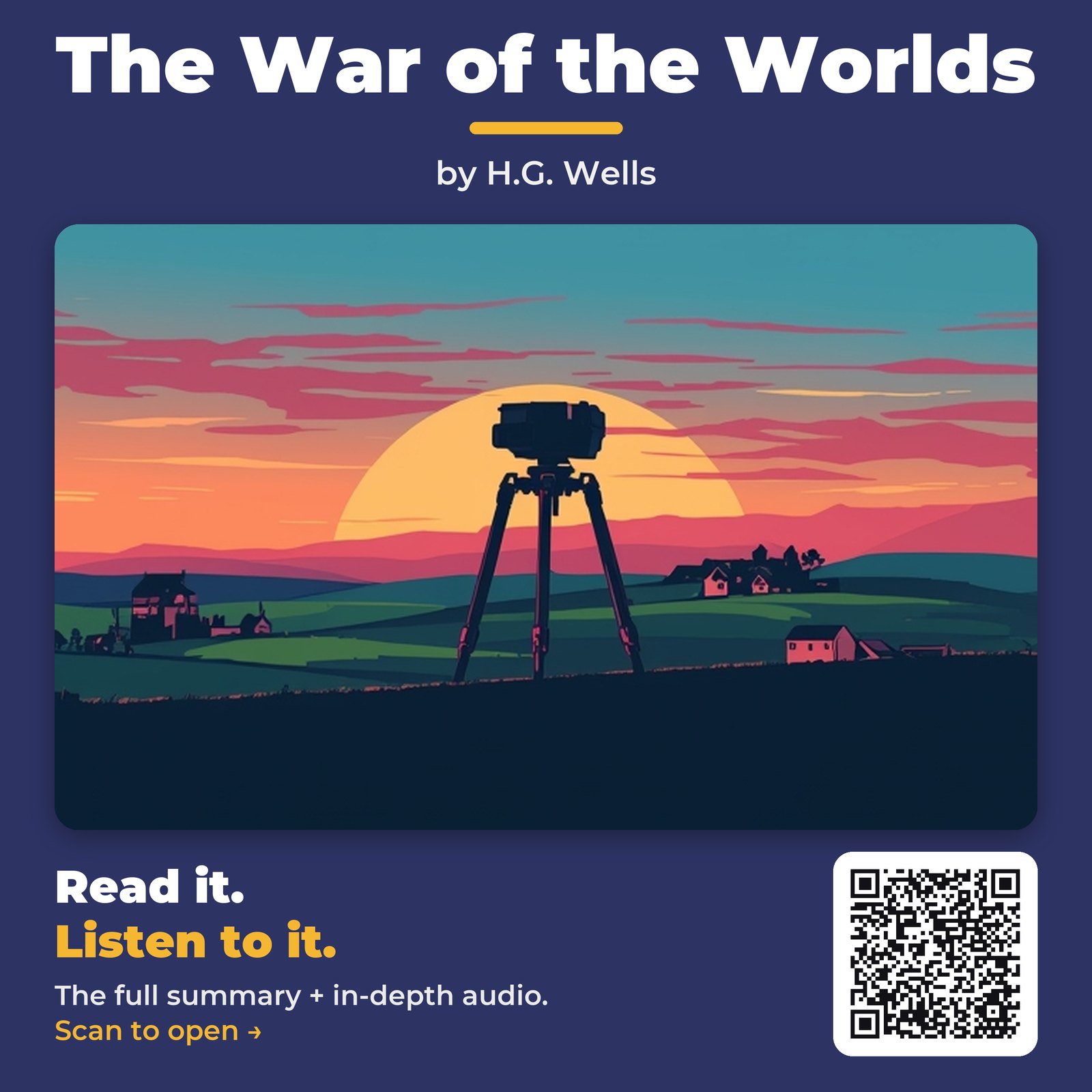 The War of the Worlds by H.G. Wells – Book Summary