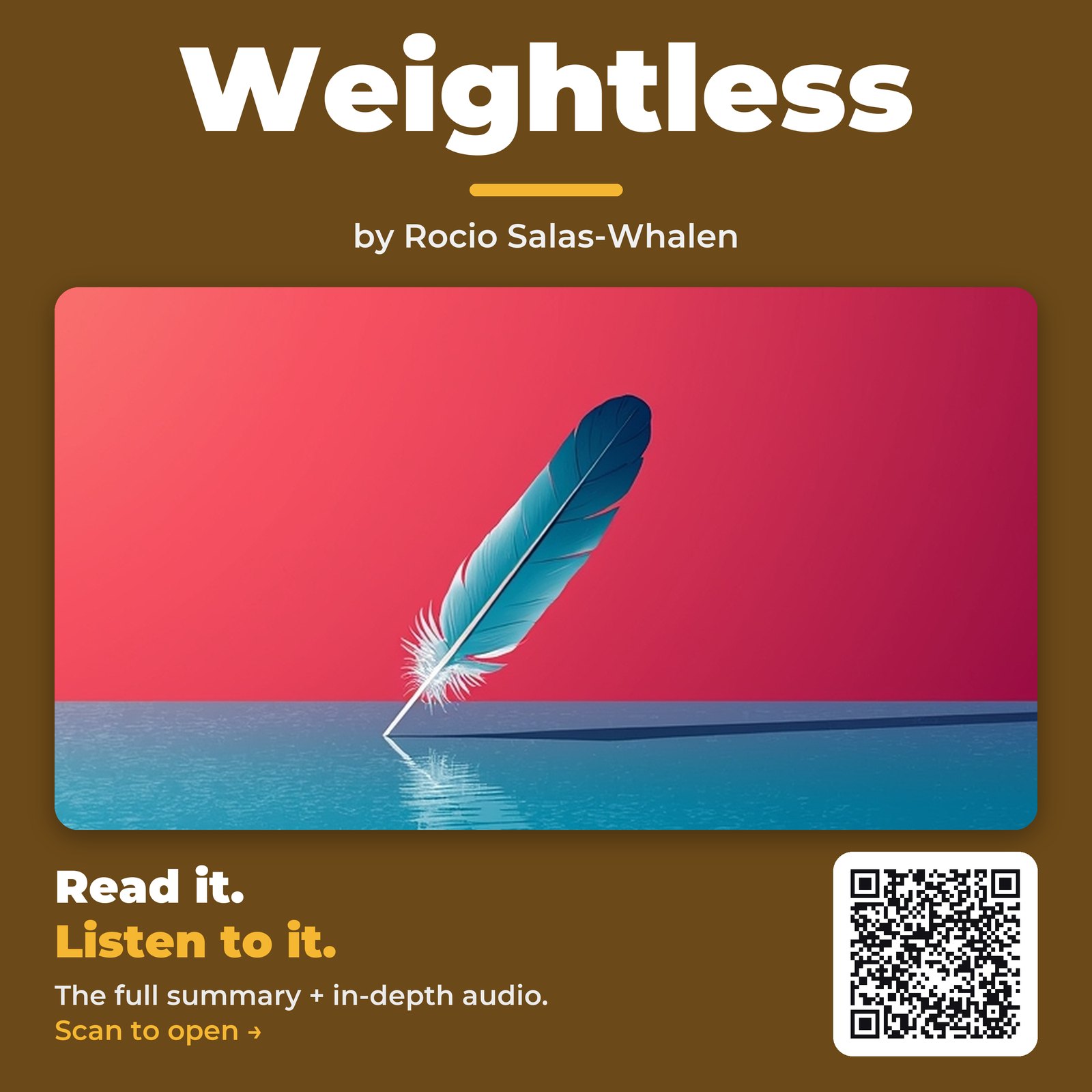 Weightless by Rocio Salas-Whalen – Book Summary