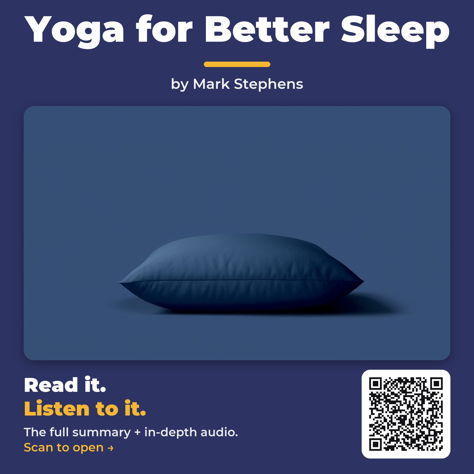 Yoga for Better Sleep — cover
