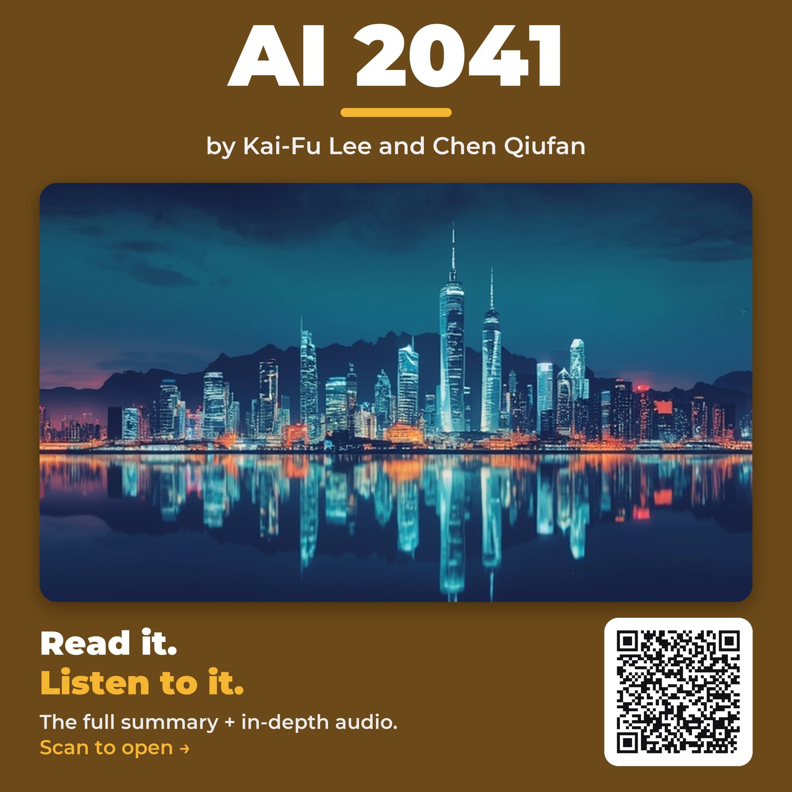 AI 2041 by Kai-Fu Lee and Chen Qiufan – Book Summary