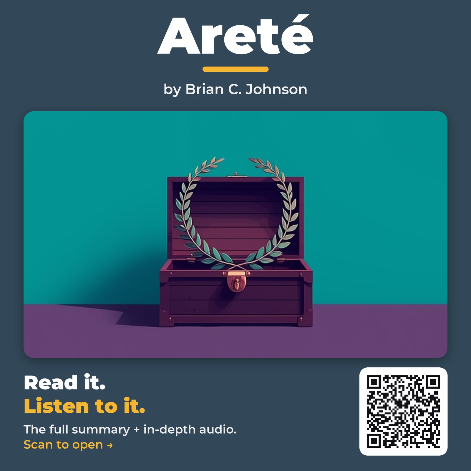 Areté by Brian C. Johnson – Book Summary