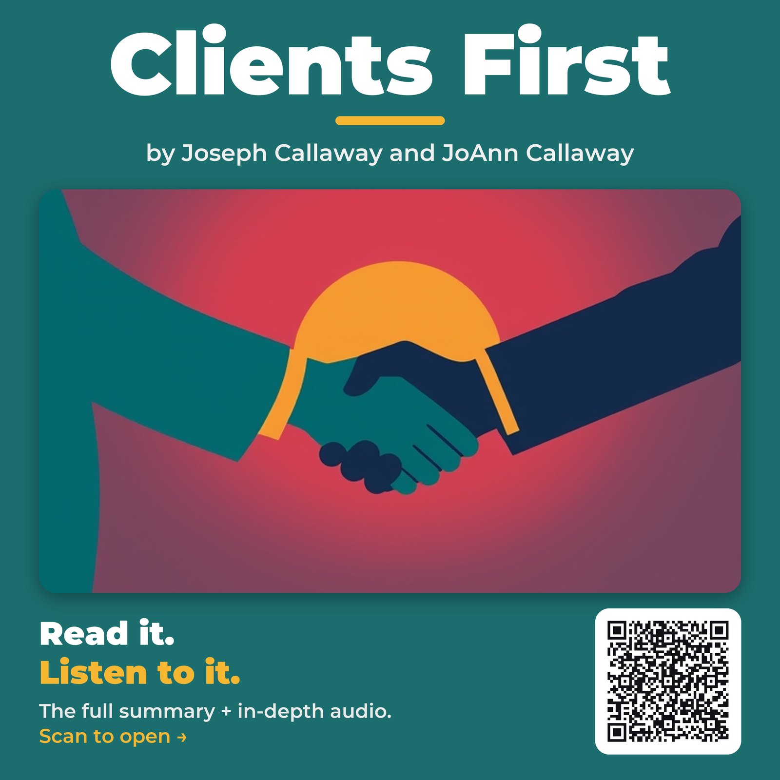Clients First by Joseph Callaway and JoAnn Callaway – Book Summary