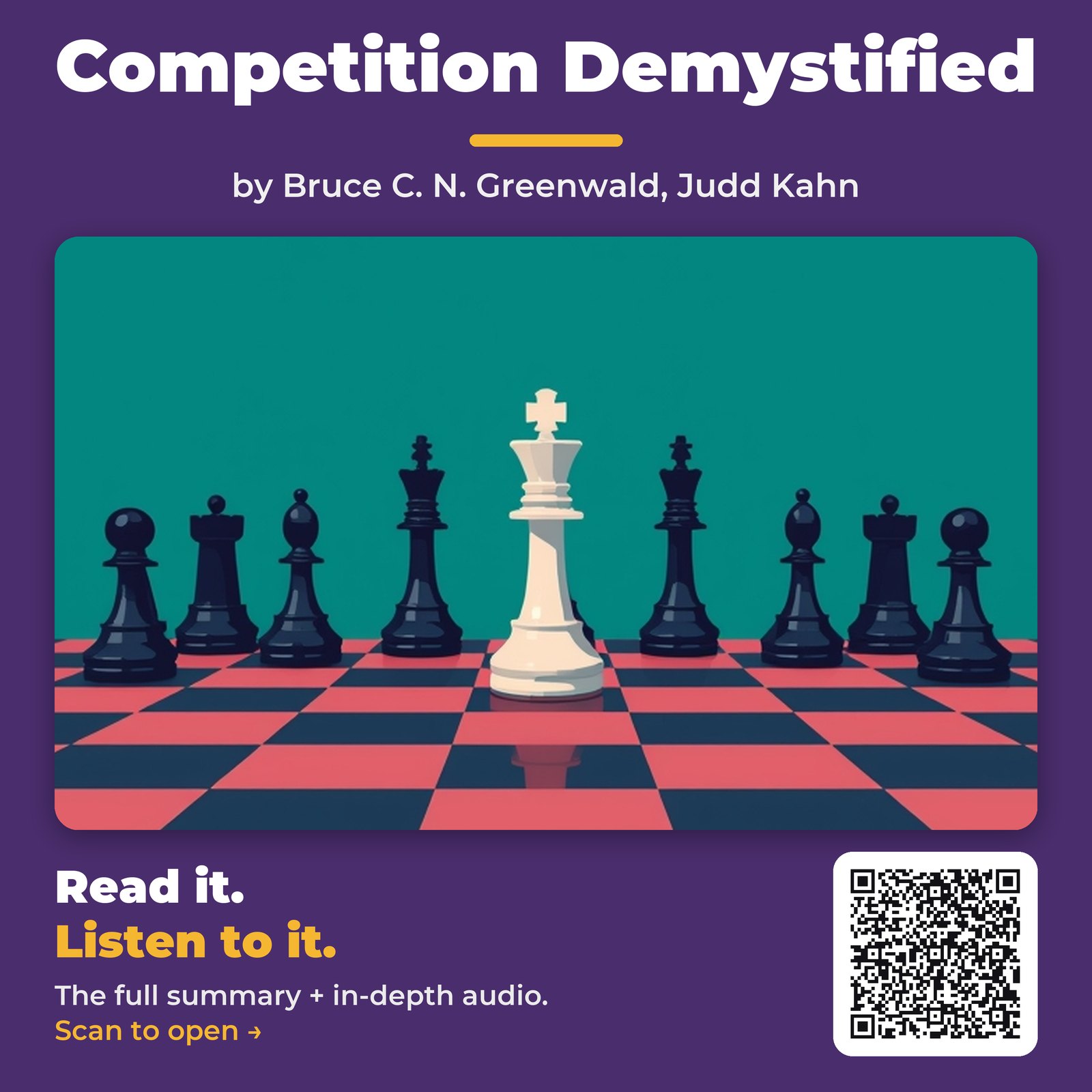 Competition Demystified by Bruce C. N. Greenwald, Judd Kahn – Book Summary