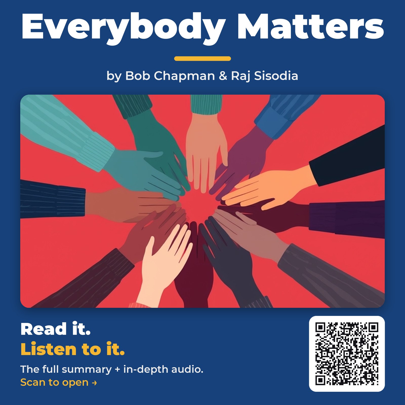 Everybody Matters by Bob Chapman & Raj Sisodia – Book Summary