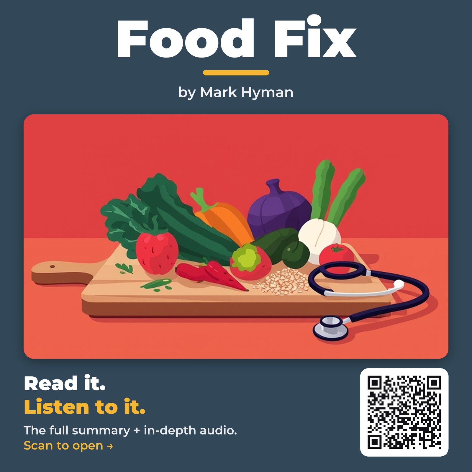 Food Fix by Mark Hyman – Book Summary