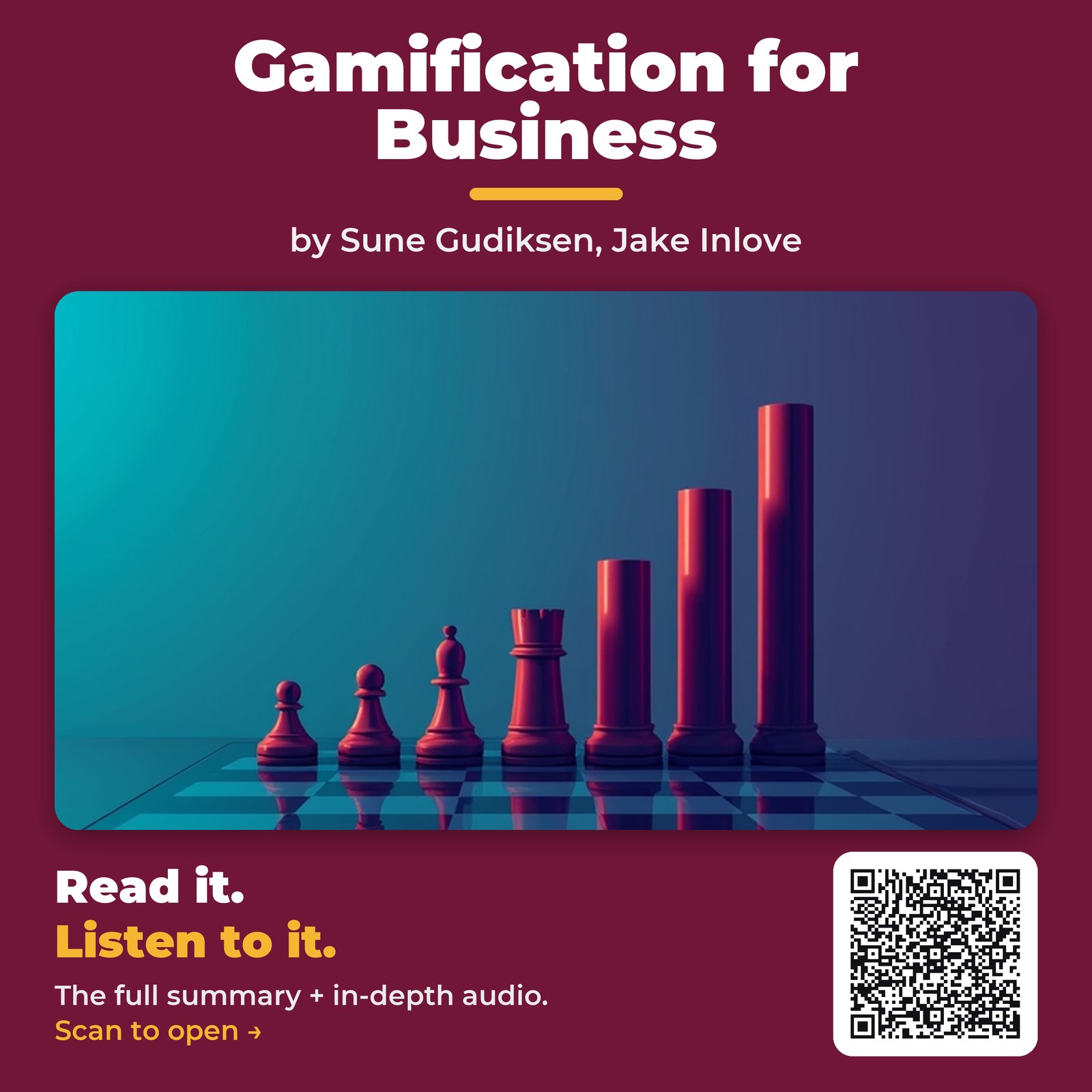 Gamification for Business by Sune Gudiksen, Jake Inlove – Book Summary