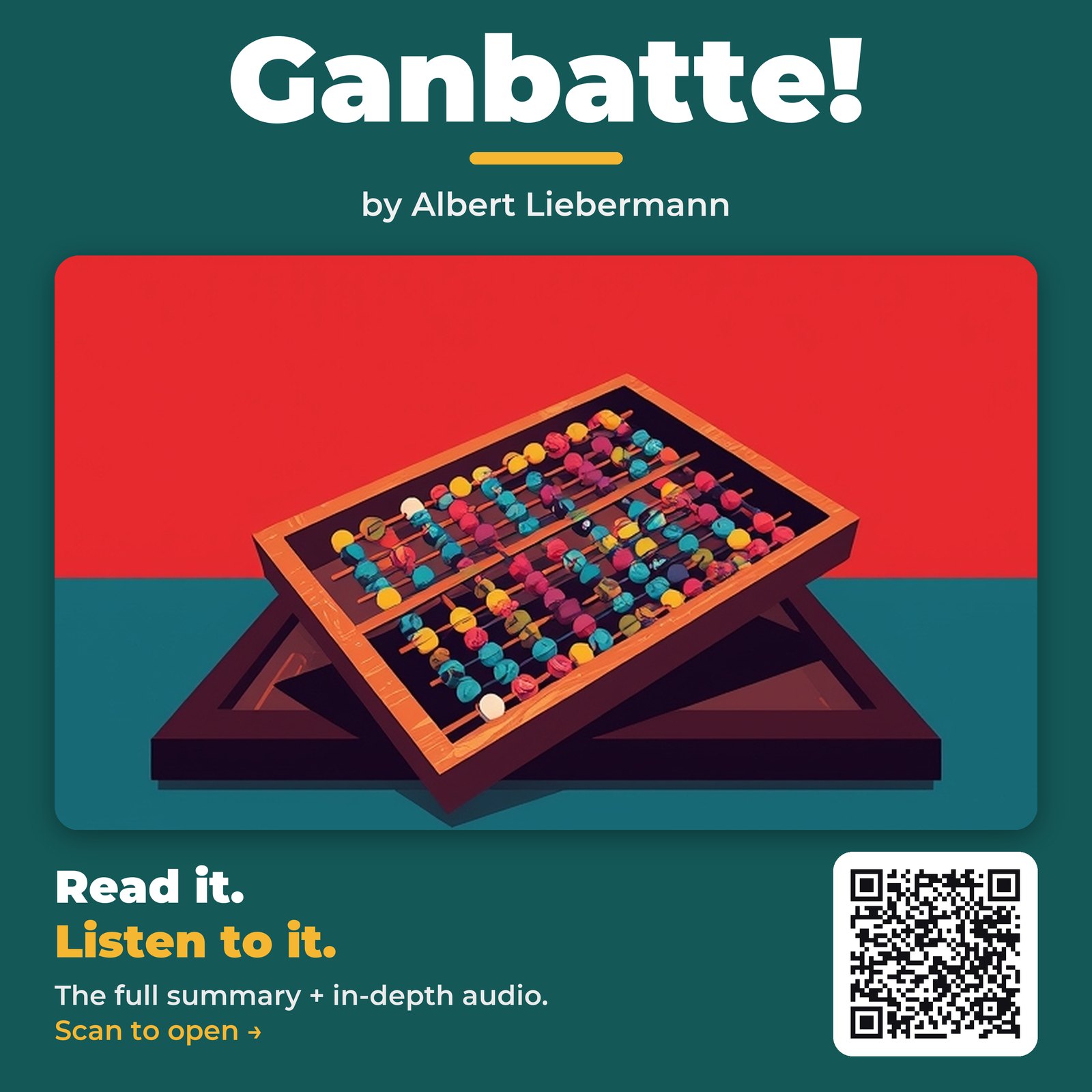 Ganbatte! by Albert Liebermann – Book Summary