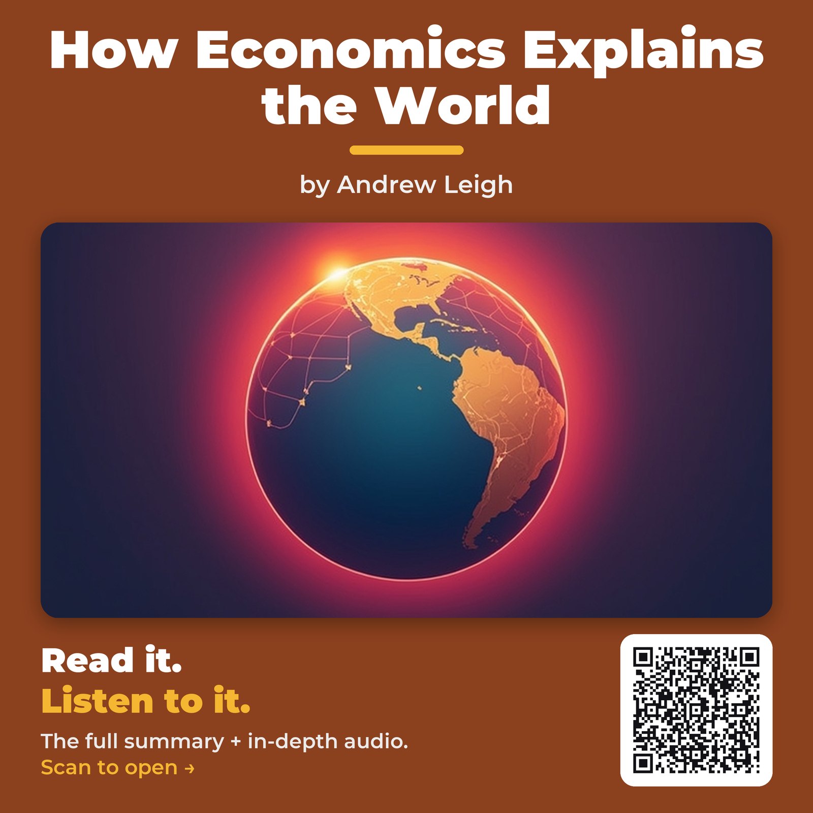 How Economics Explains the World — cover