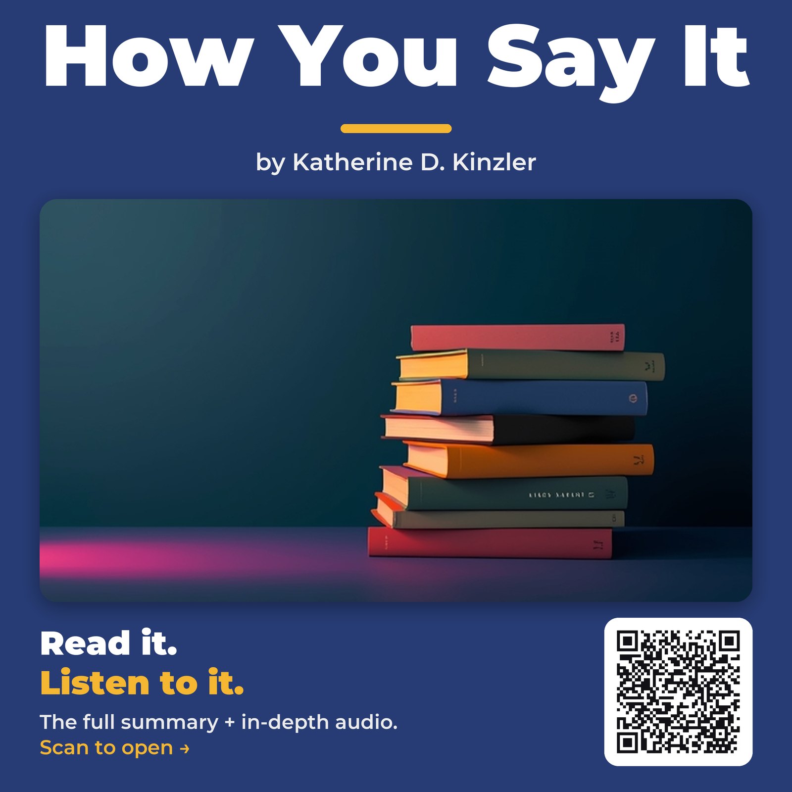 How You Say It by Katherine D. Kinzler – Book Summary