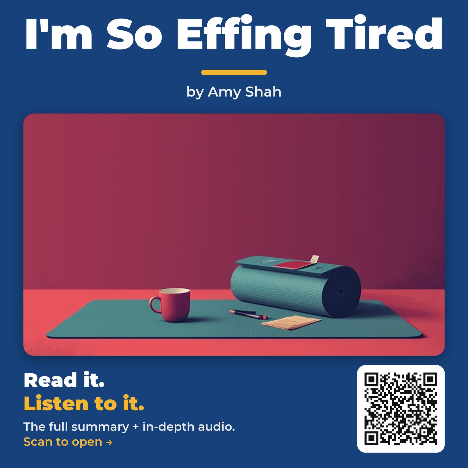 I’m So Effing Tired by Amy Shah – Book Summary