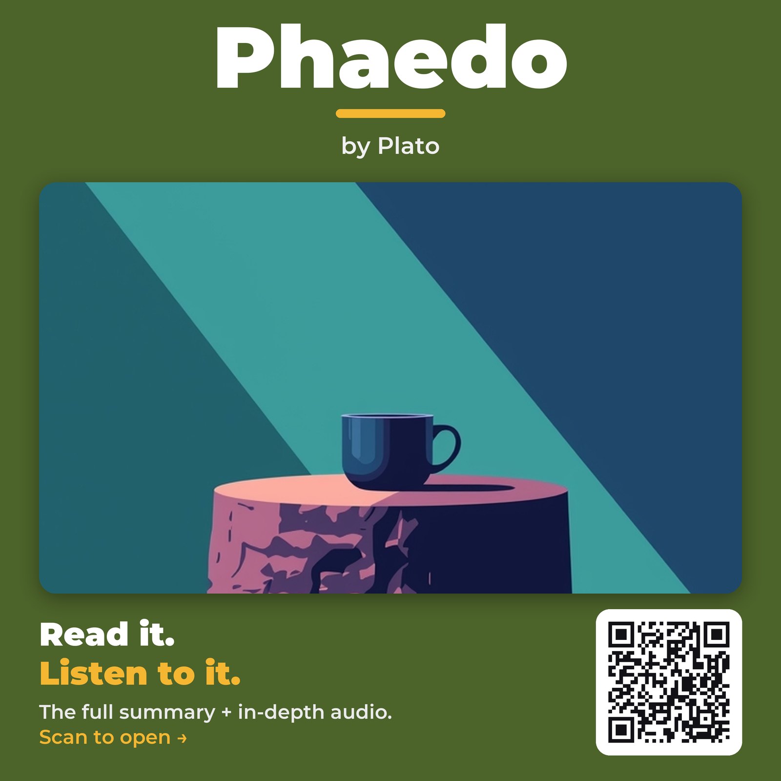 Phaedo by Plato – Book Summary