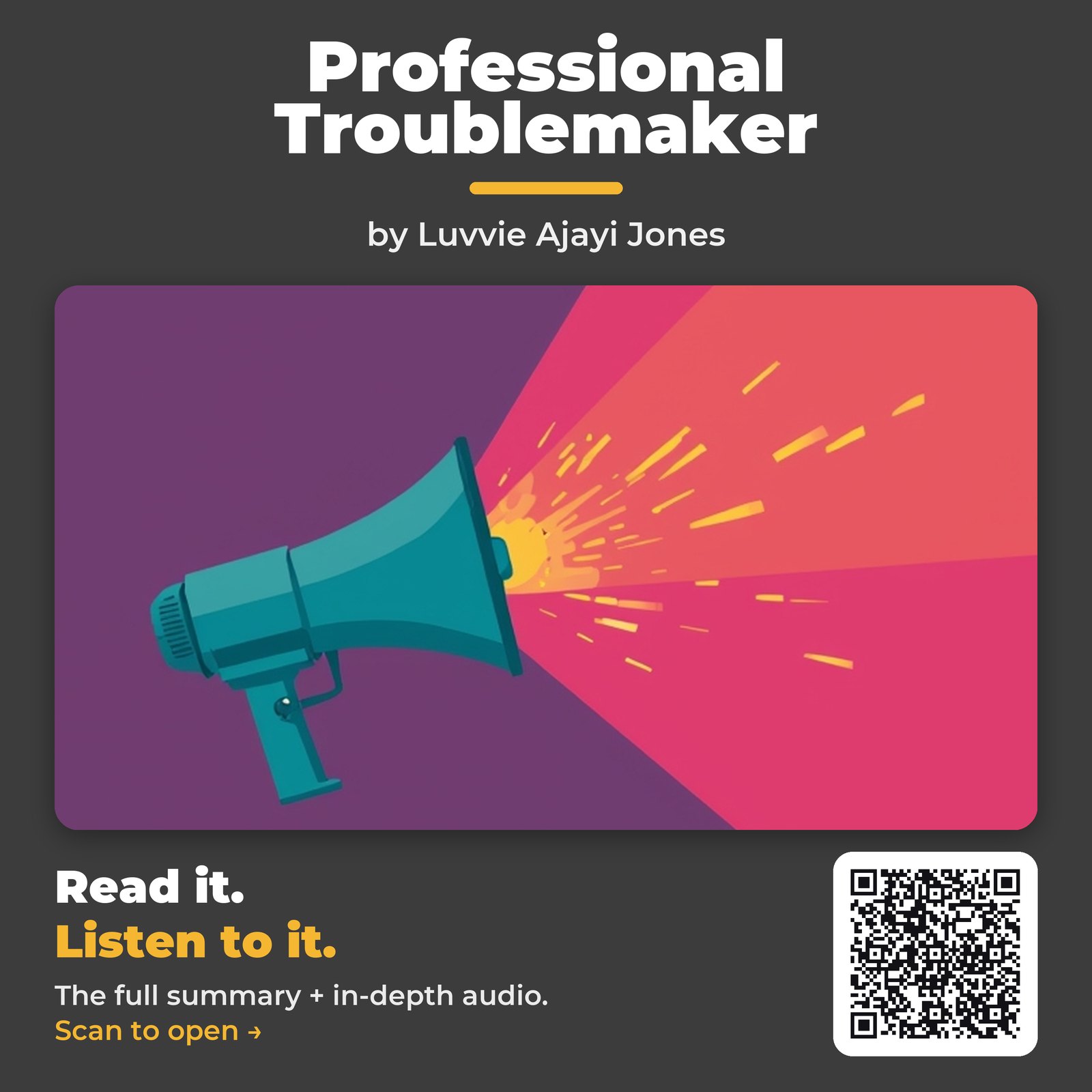 Professional Troublemaker by Luvvie Ajayi Jones – Book Summary