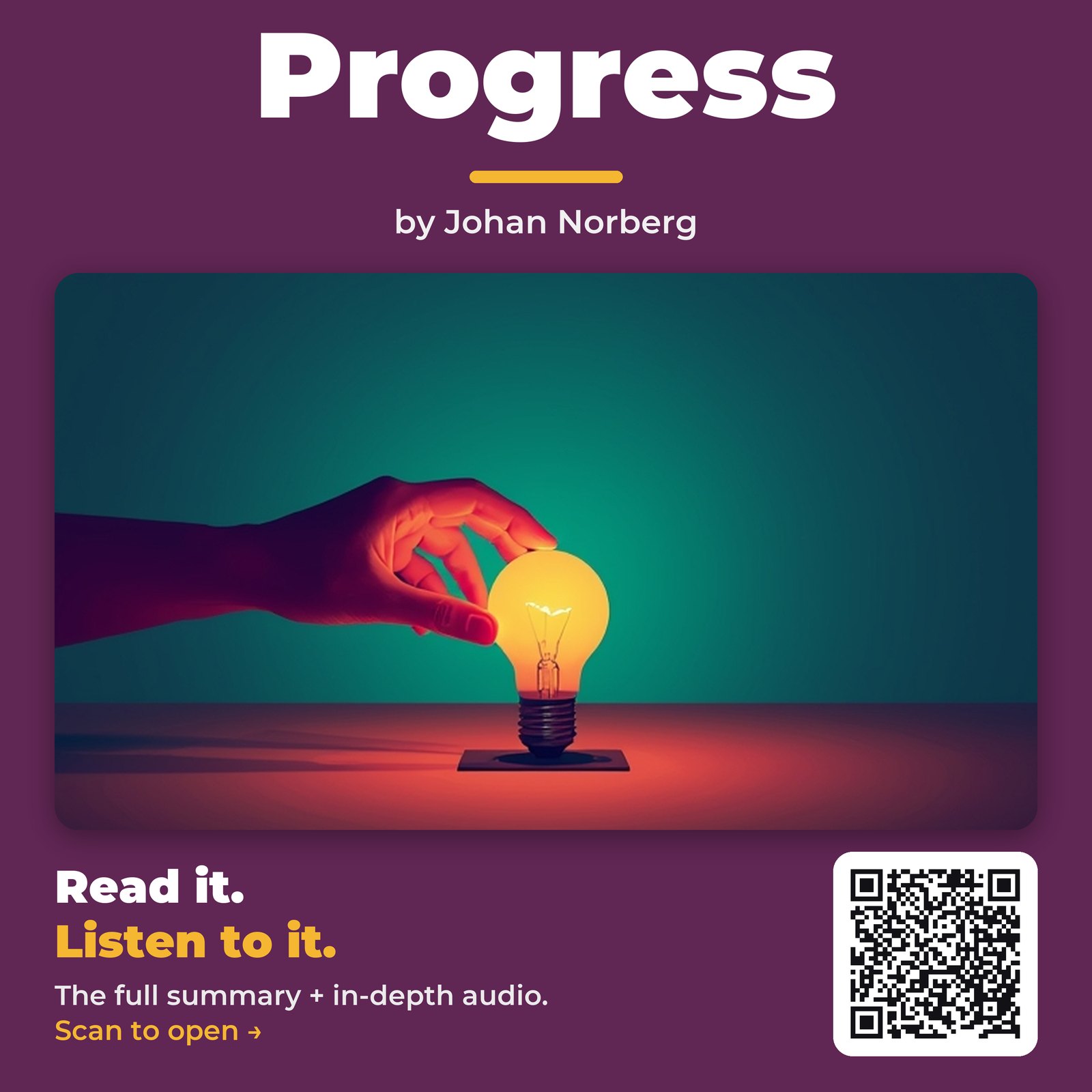 Progress by Johan Norberg – Book Summary