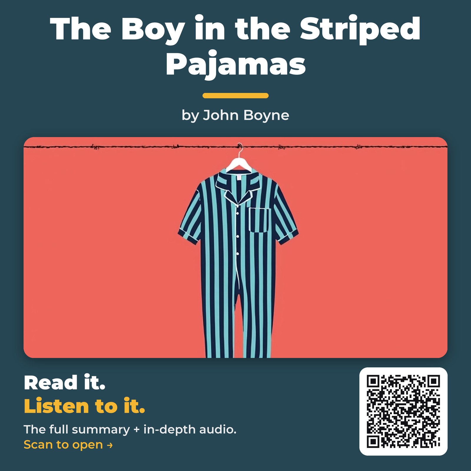 The Boy in the Striped Pajamas by John Boyne – Book Summary