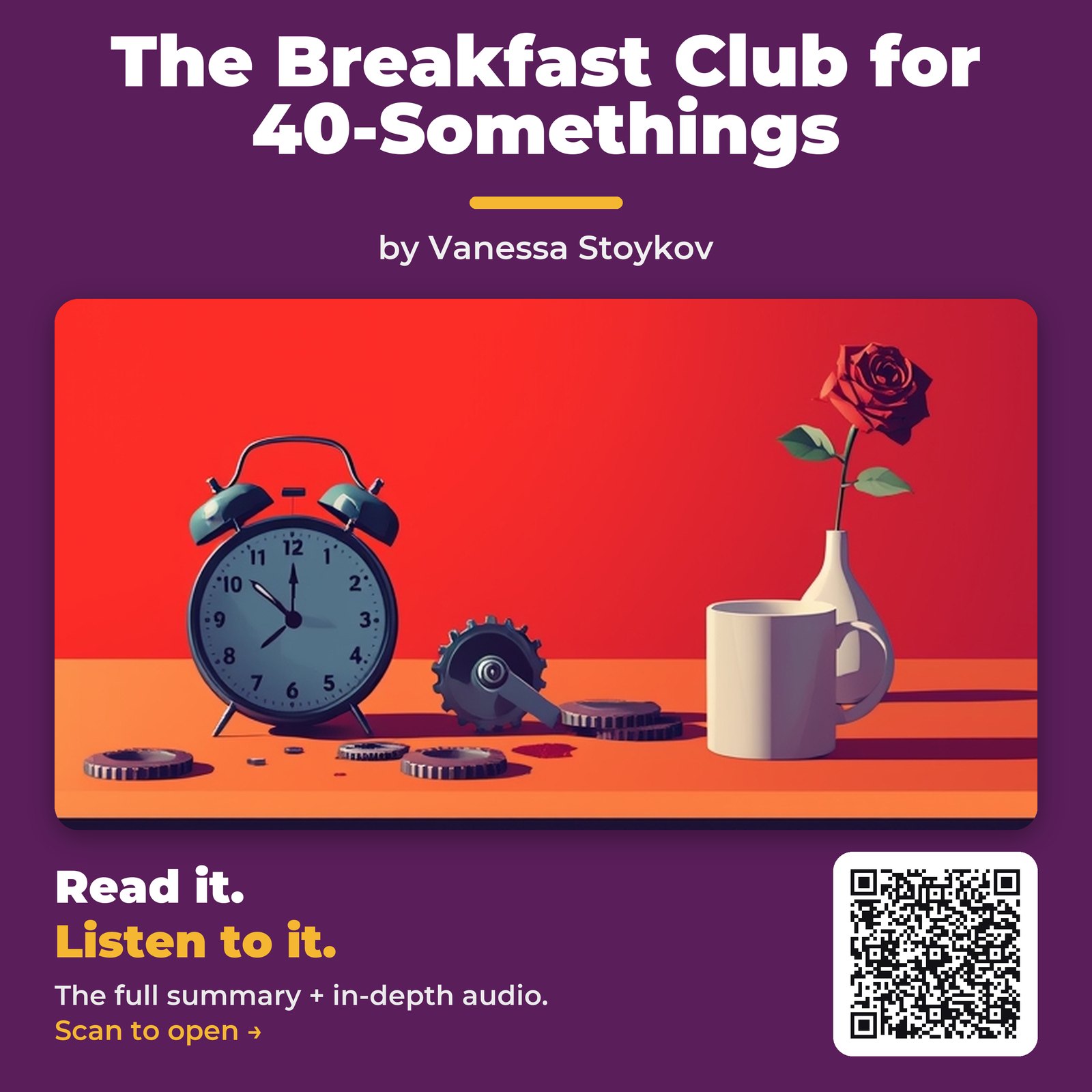 The Breakfast Club for 40-Somethings by Vanessa Stoykov – Book Summary