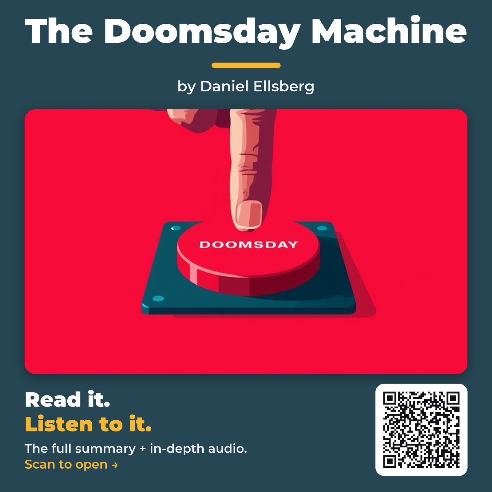 The Doomsday Machine by Daniel Ellsberg – Book Summary