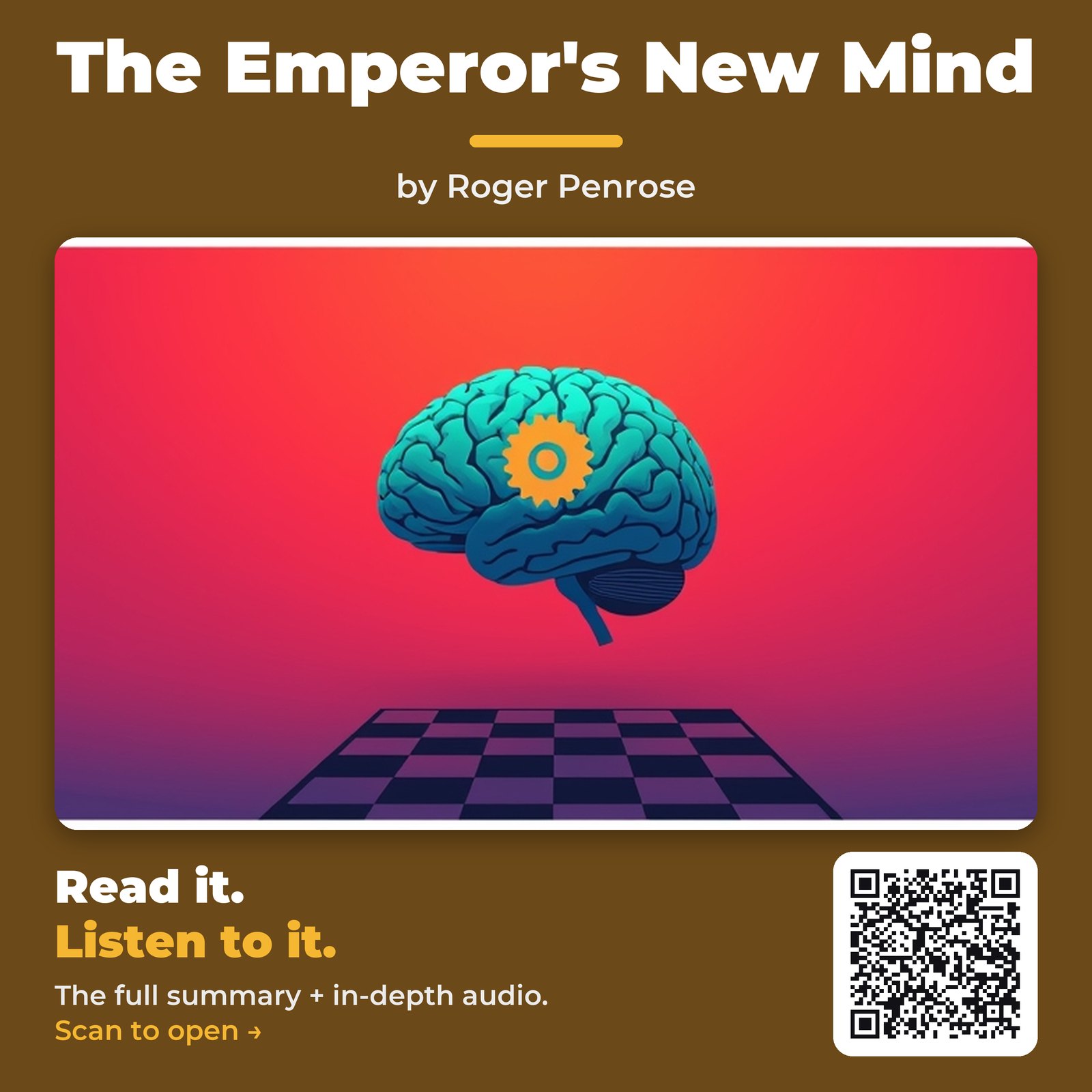 The Emperor’s New Mind by Roger Penrose – Book Summary