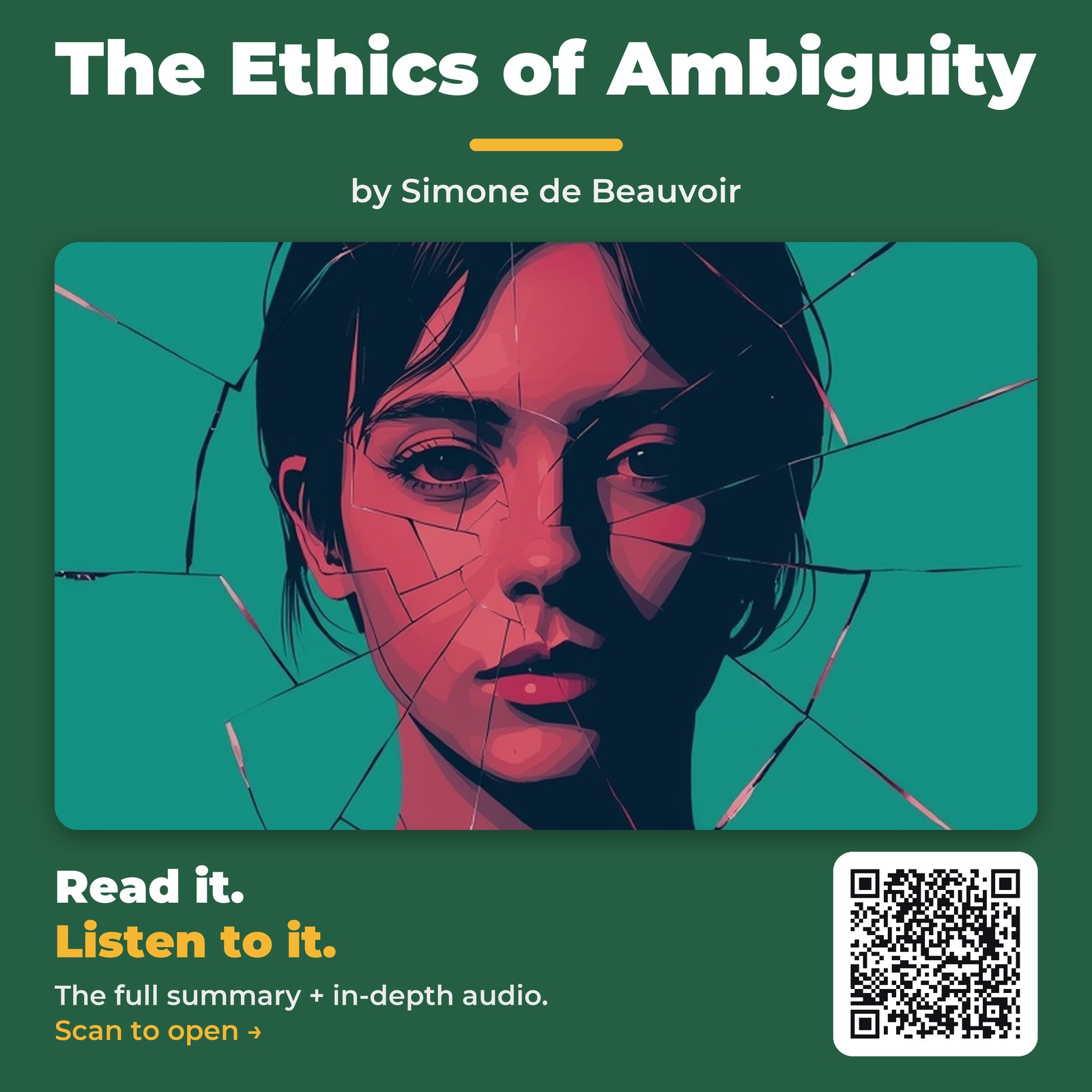 The Ethics of Ambiguity by Simone de Beauvoir – Book Summary