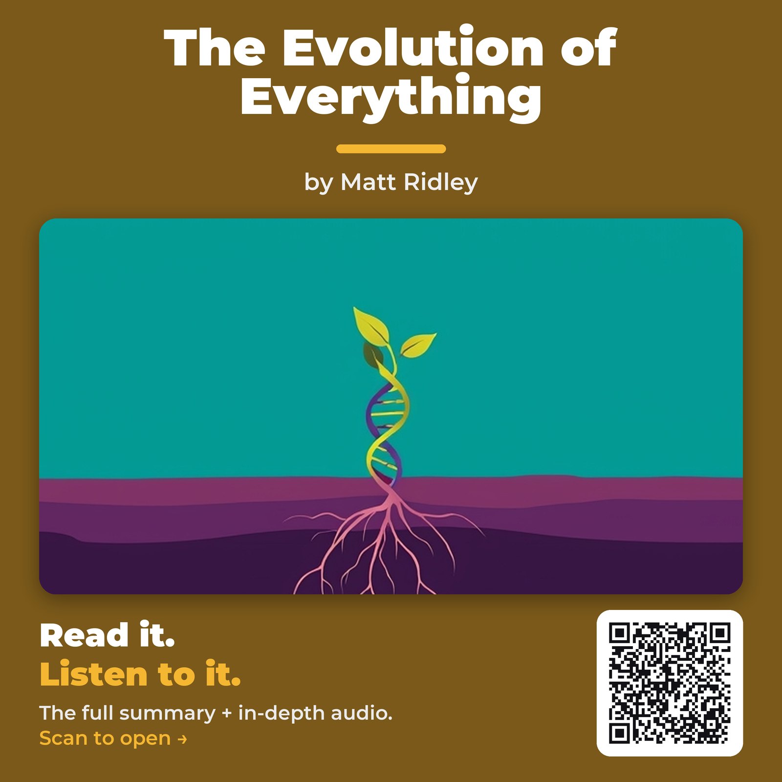 The Evolution of Everything — cover