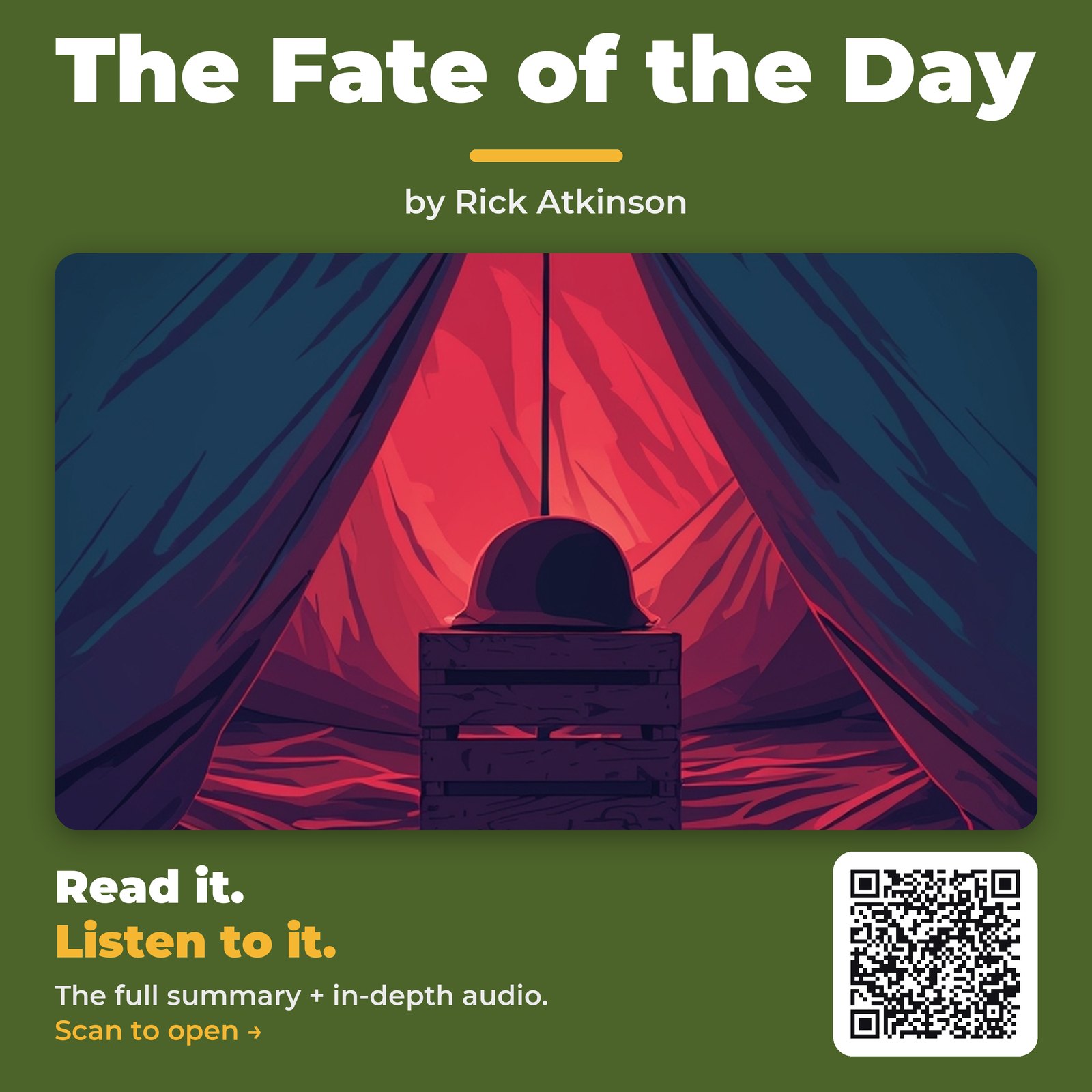 The Fate of the Day by Rick Atkinson – Book Summary