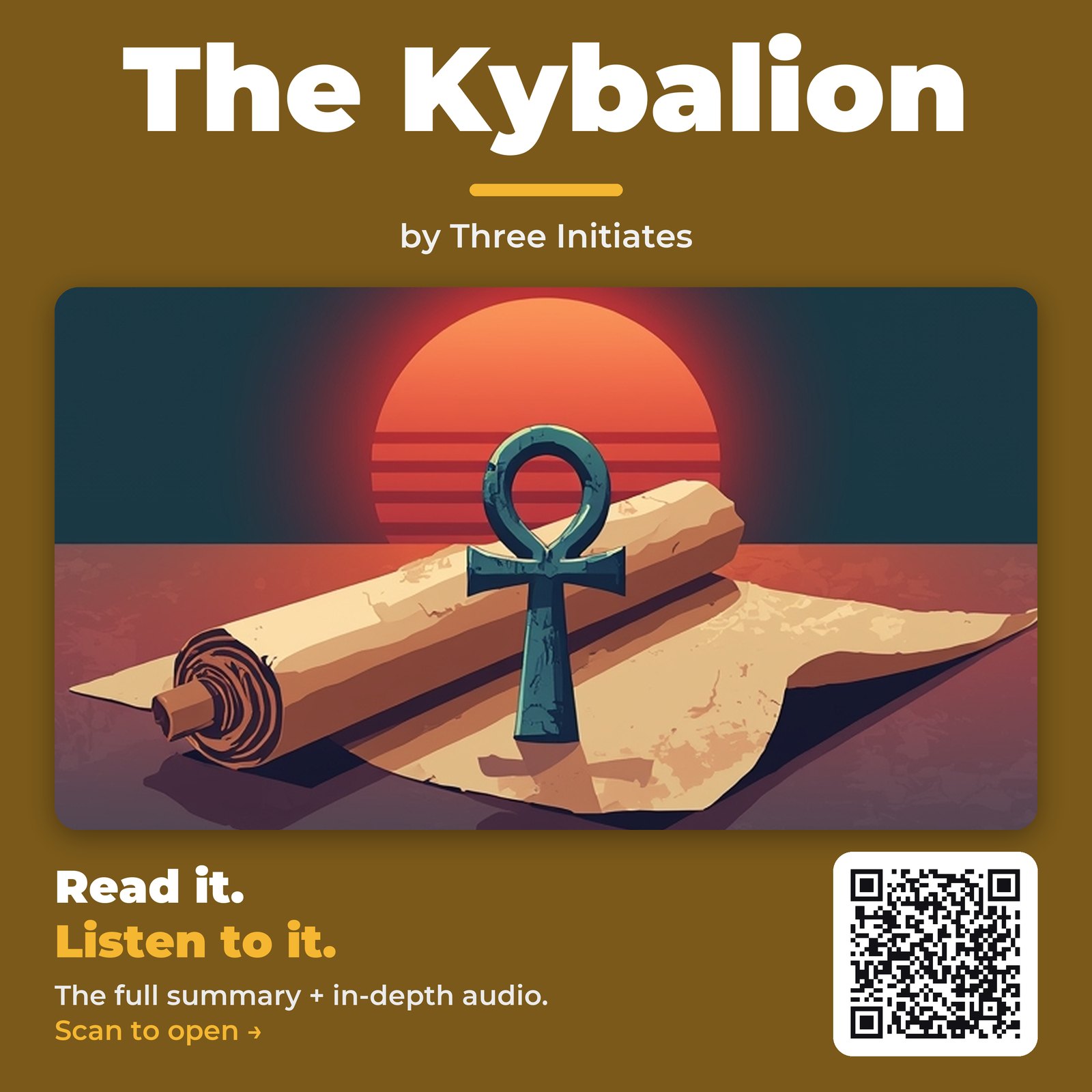 The Kybalion by Three Initiates – Book Summary