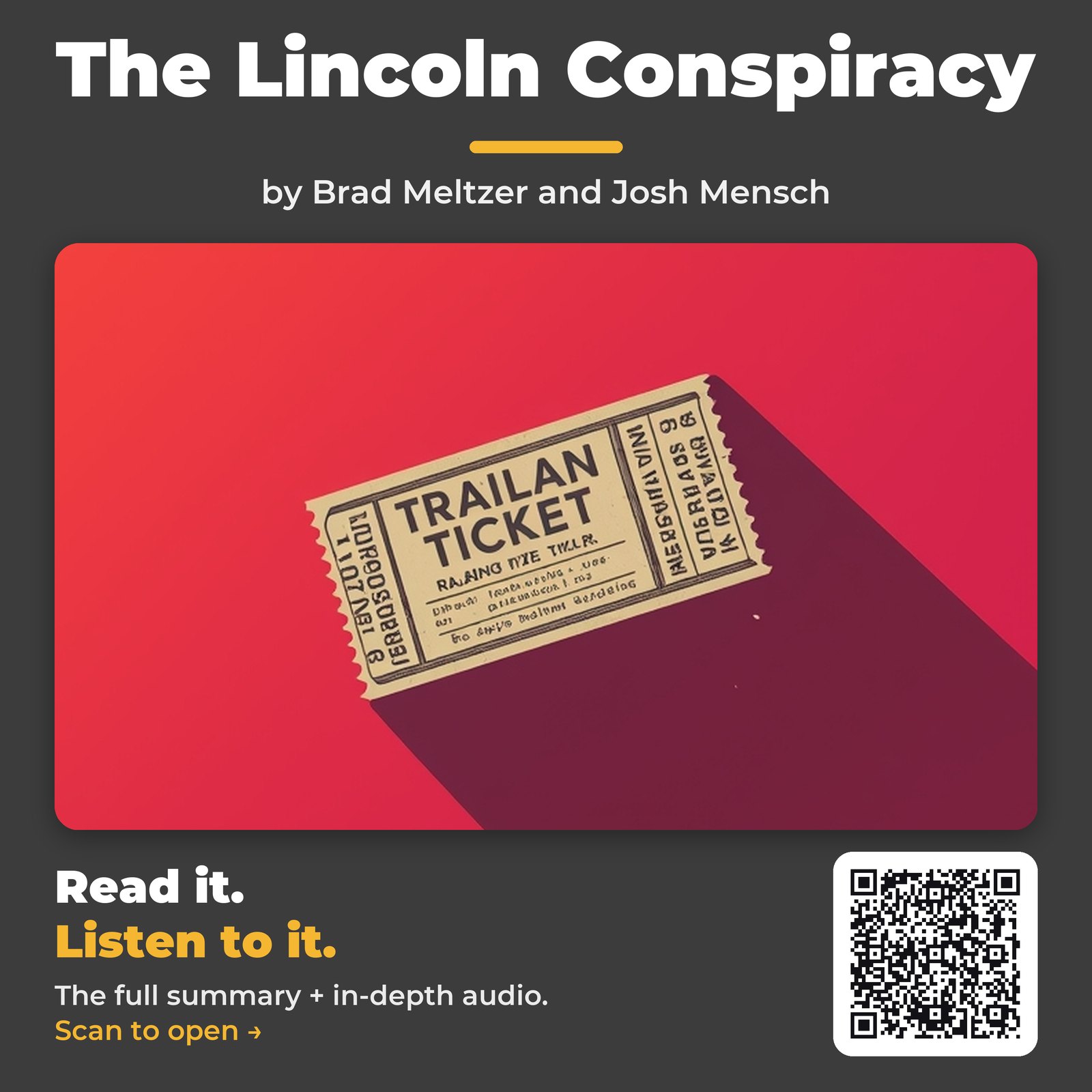 The Lincoln Conspiracy by Brad Meltzer and Josh Mensch – Book Summary
