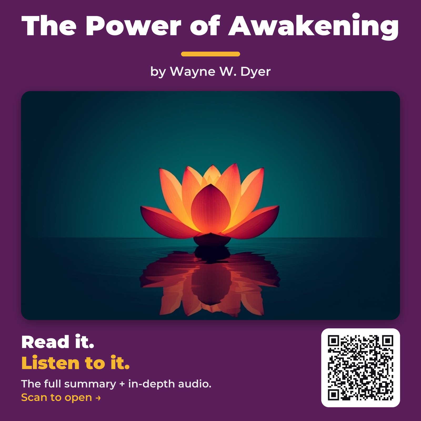 The Power of Awakening by Wayne W. Dyer – Book Summary