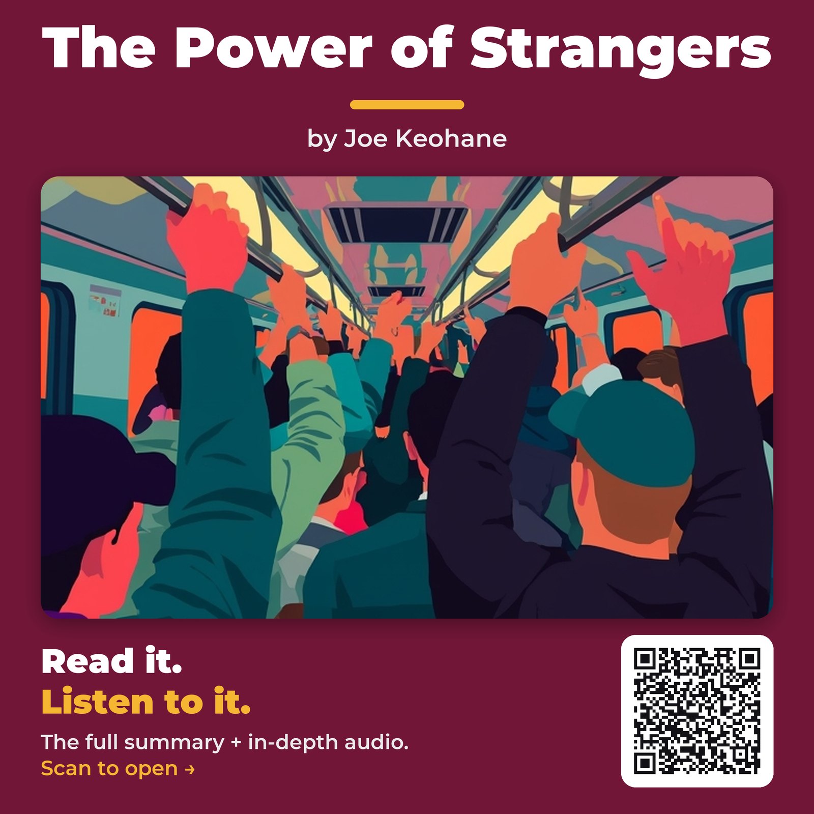 The Power of Strangers by Joe Keohane – Book Summary