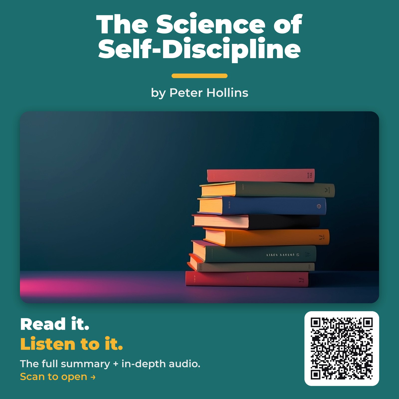 The Science of Self-Discipline by Peter Hollins – Book Summary