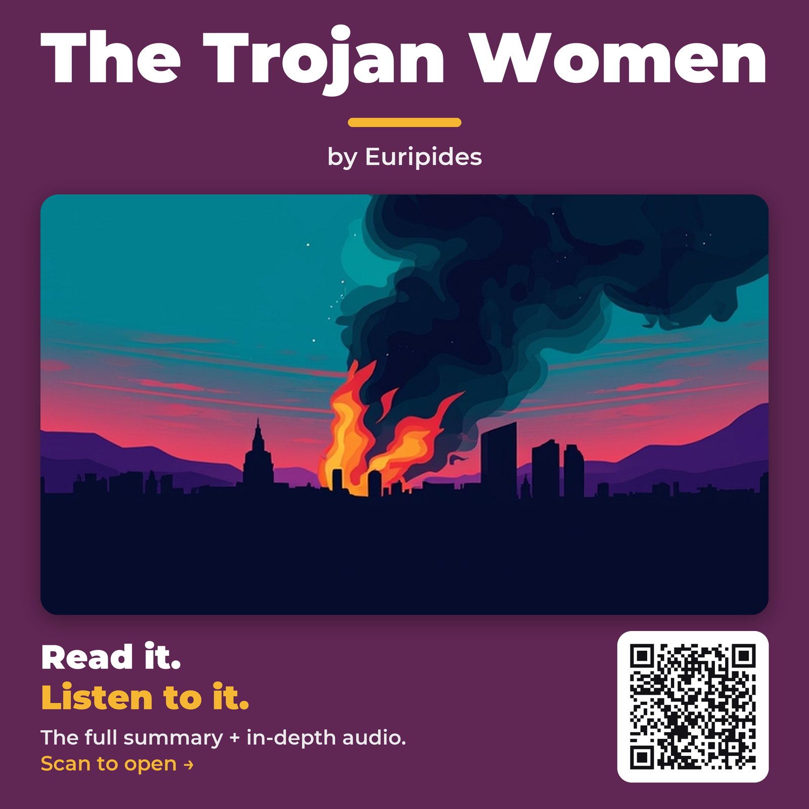 The Trojan Women by Euripides – Book Summary