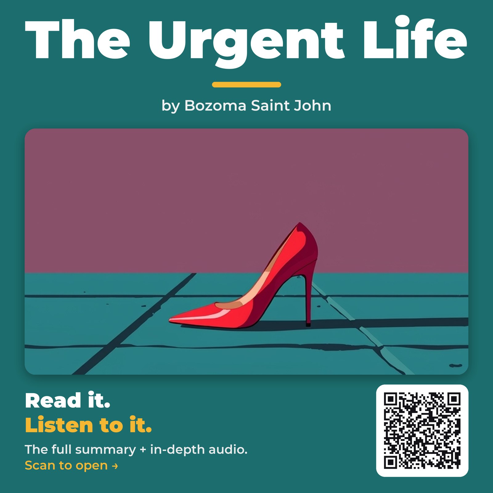 The Urgent Life — cover