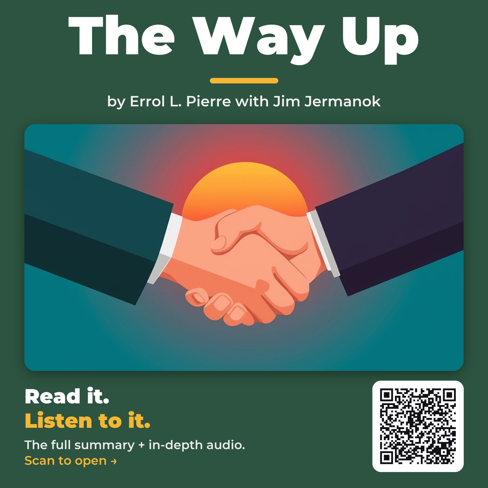 The Way Up by Errol L. Pierre with Jim Jermanok – Book Summary