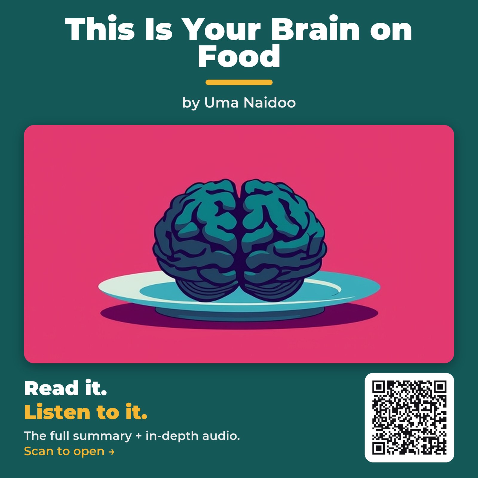 This Is Your Brain on Food by Uma Naidoo – Book Summary