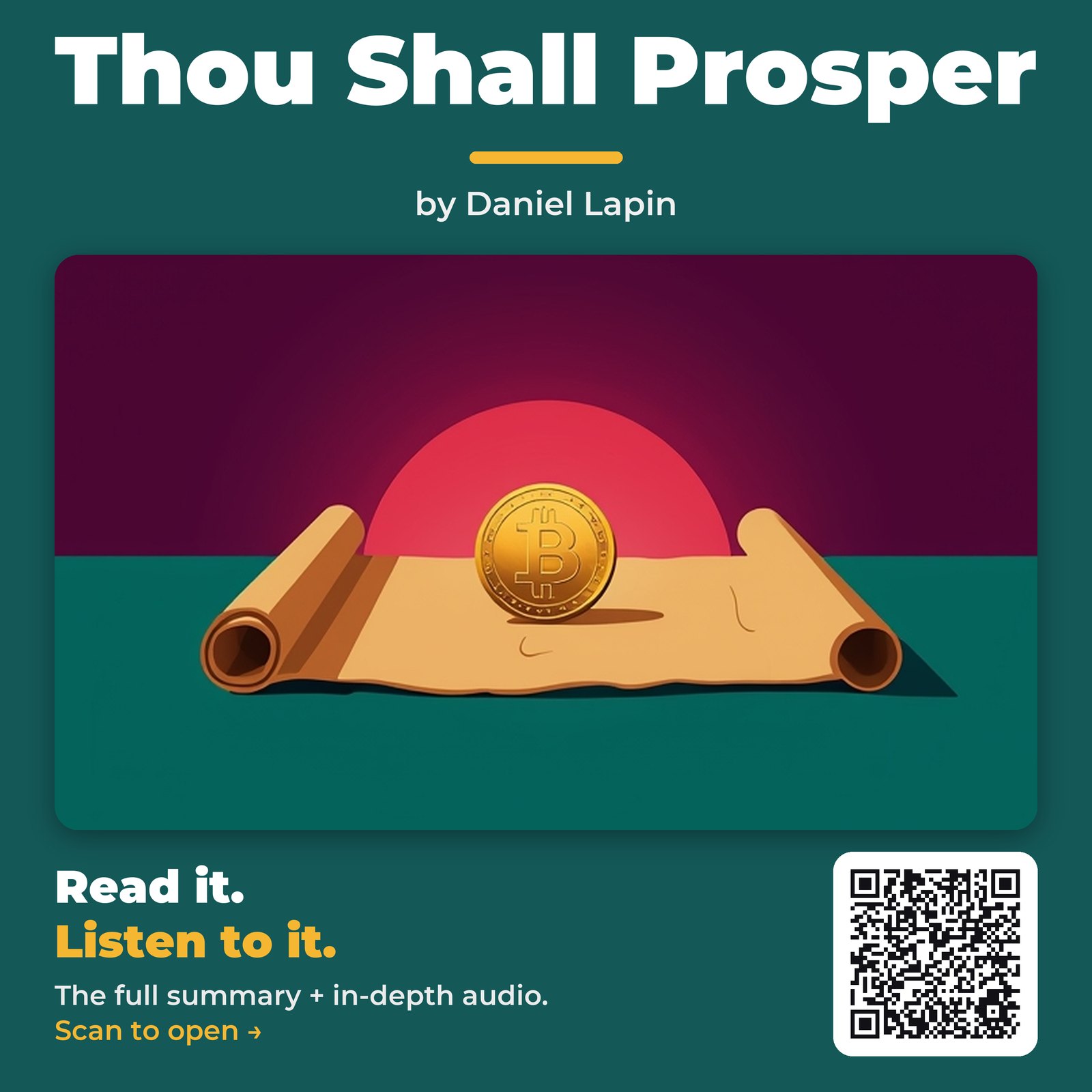 Thou Shall Prosper by Daniel Lapin – Book Summary