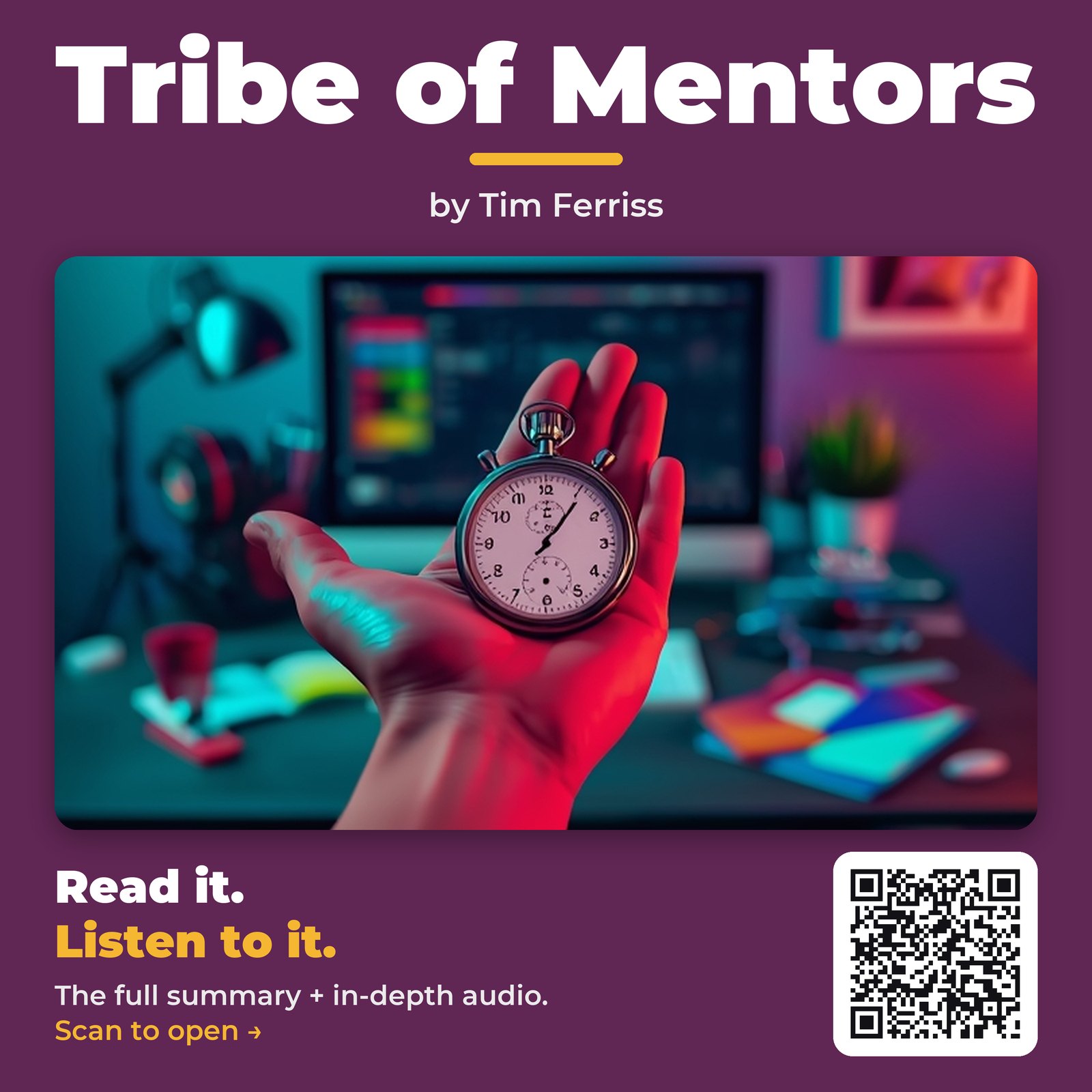 Tribe of Mentors by Tim Ferriss – Book Summary