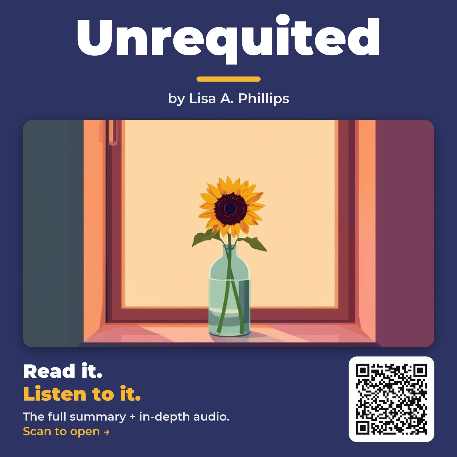 Unrequited by Lisa A. Phillips – Book Summary