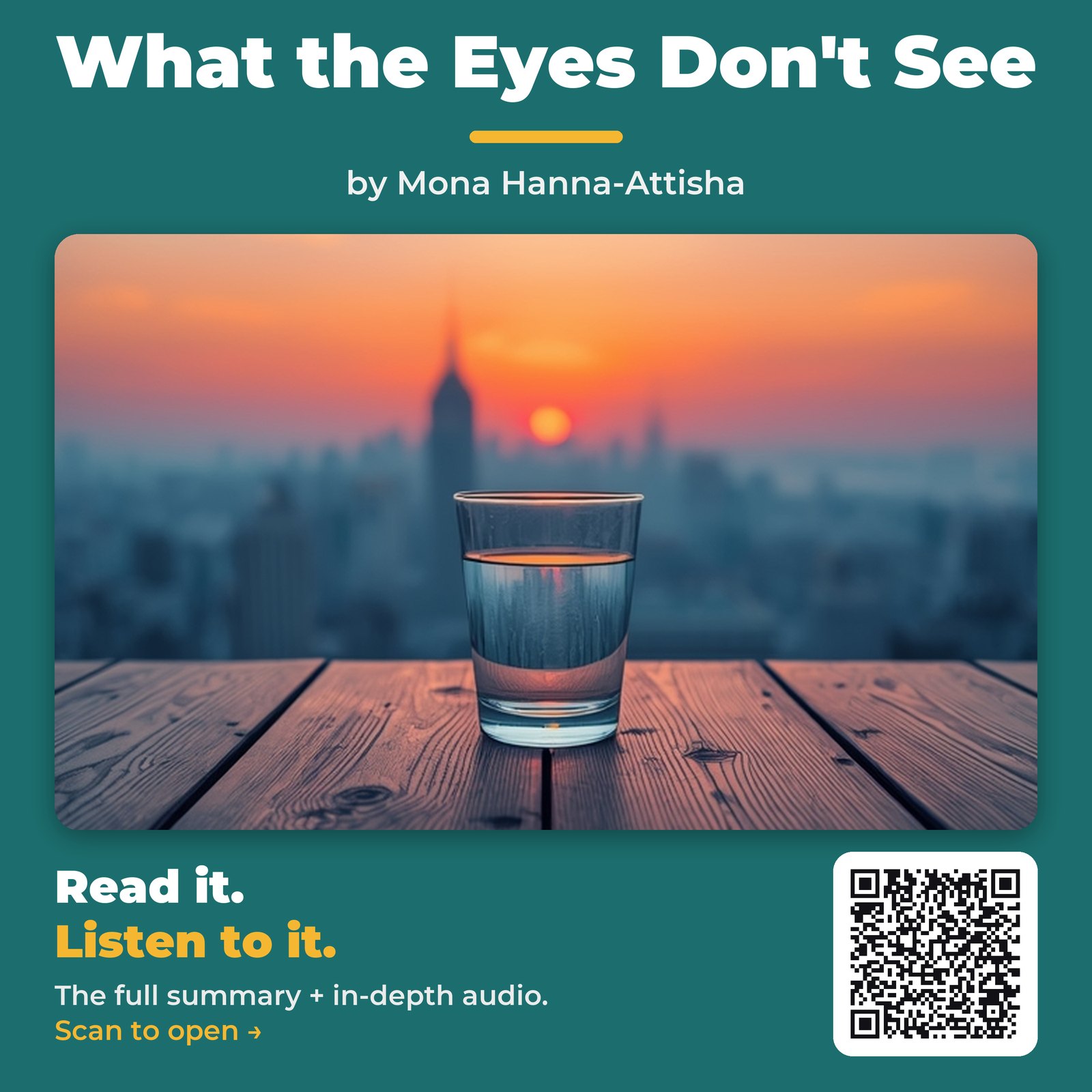 What the Eyes Don’t See by Mona Hanna-Attisha – Book Summary