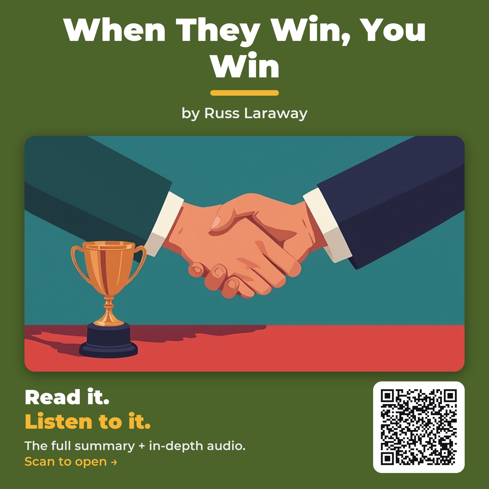 When They Win, You Win by Russ Laraway – Book Summary