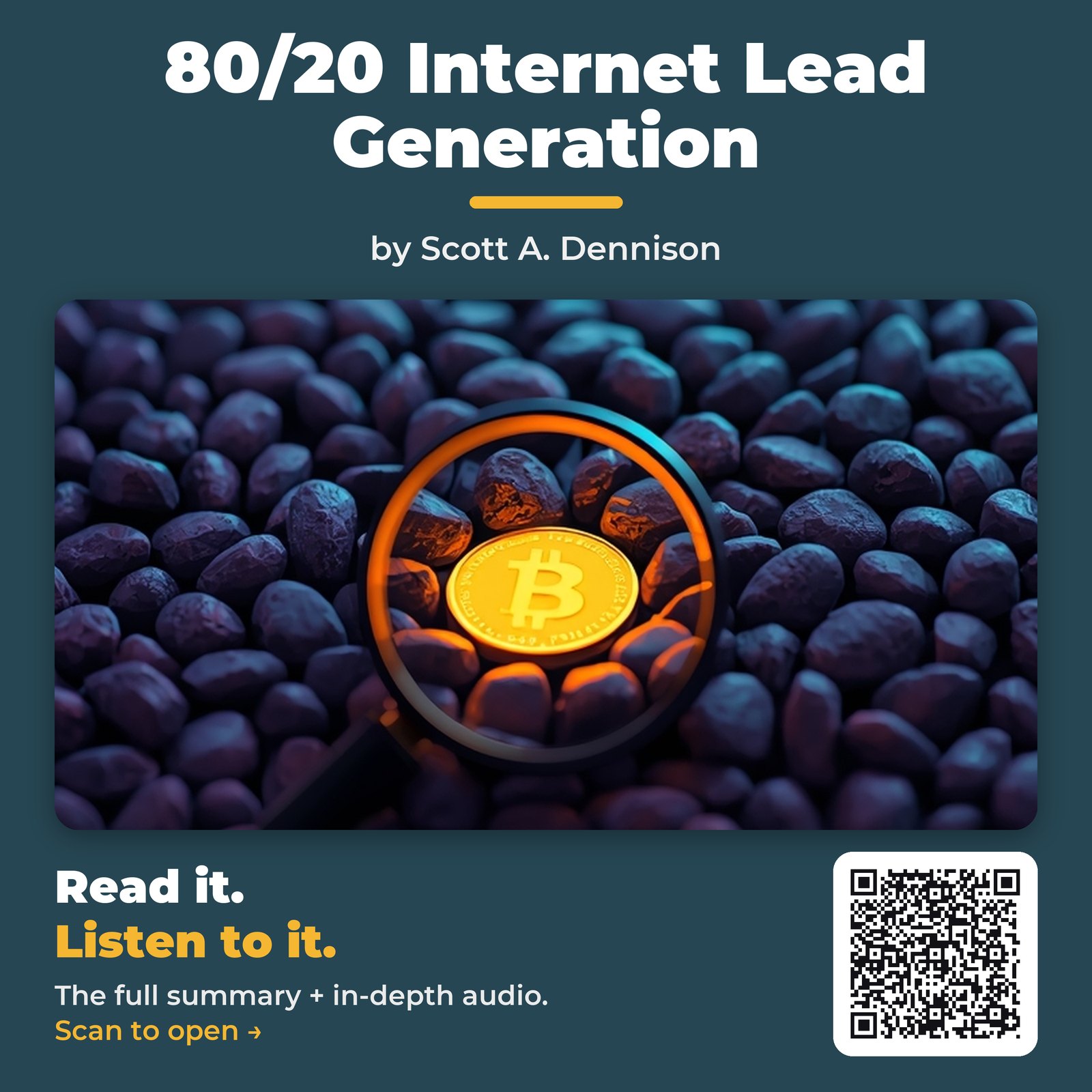 80/20 Internet Lead Generation by Scott A. Dennison – Book Summary