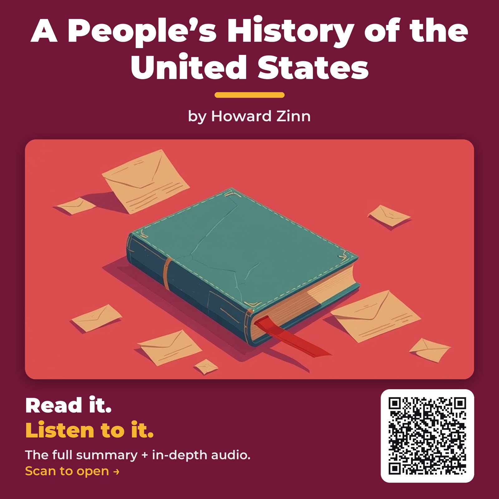 A People’s History of the United States by Howard Zinn – Book Summary