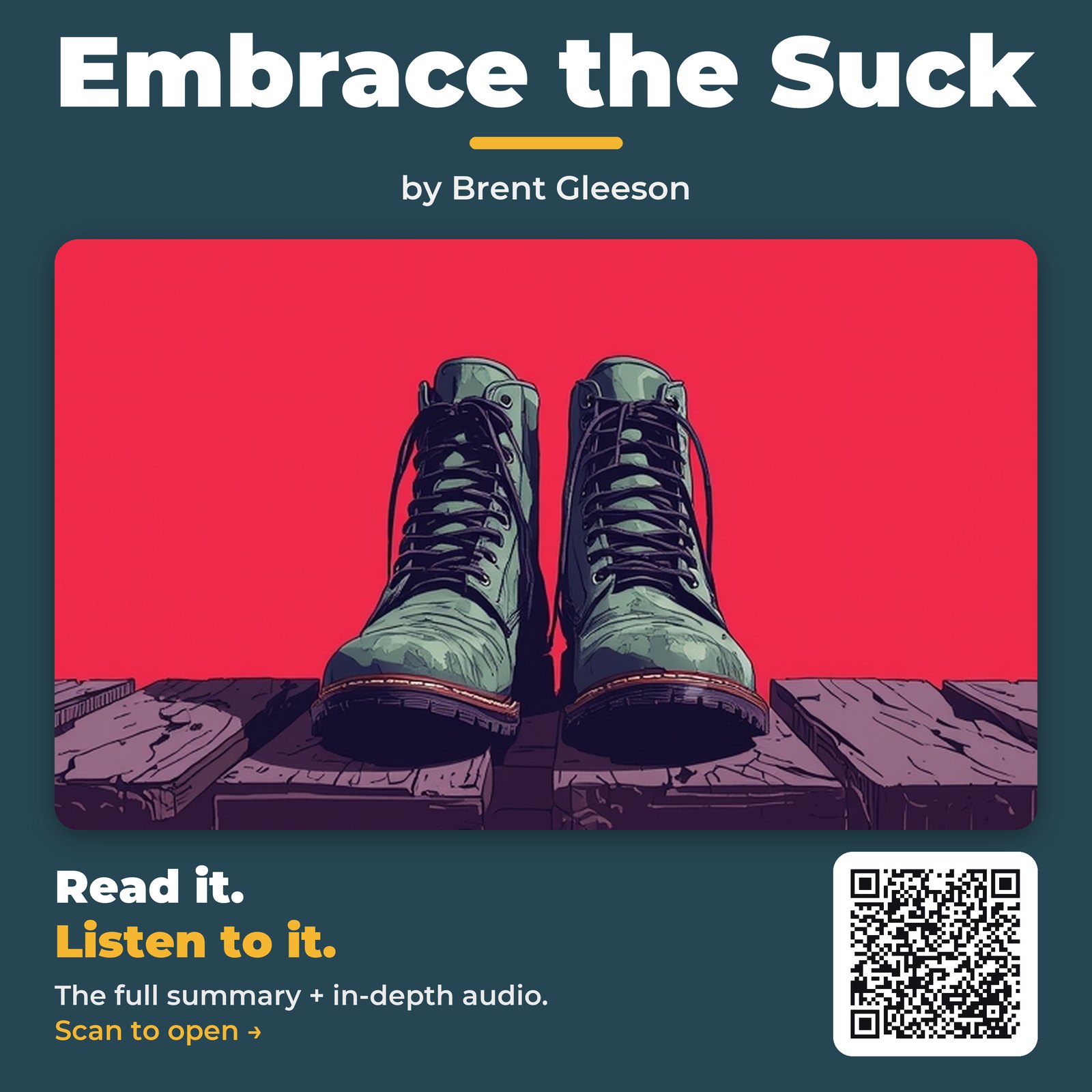 Embrace the Suck by Brent Gleeson – Book Summary