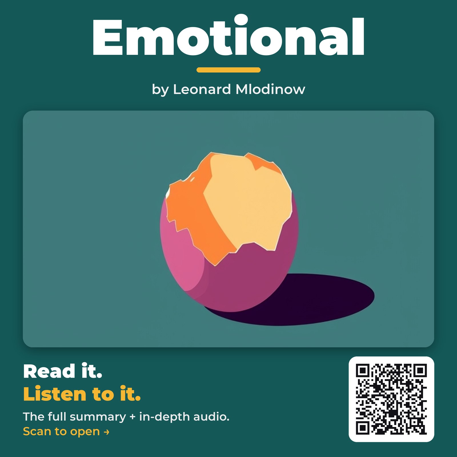 Emotional by Leonard Mlodinow – Book Summary