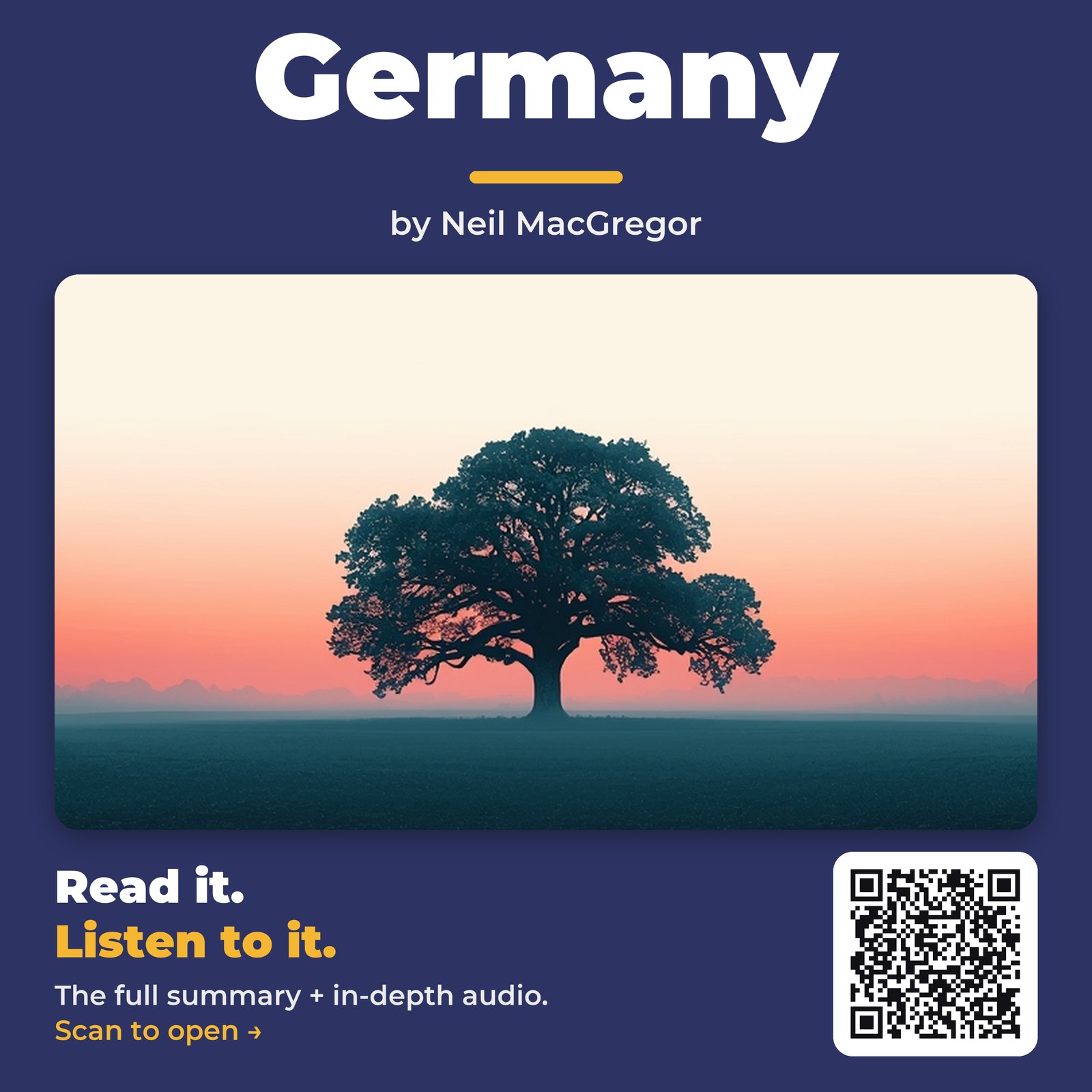 Germany by Neil MacGregor – Book Summary