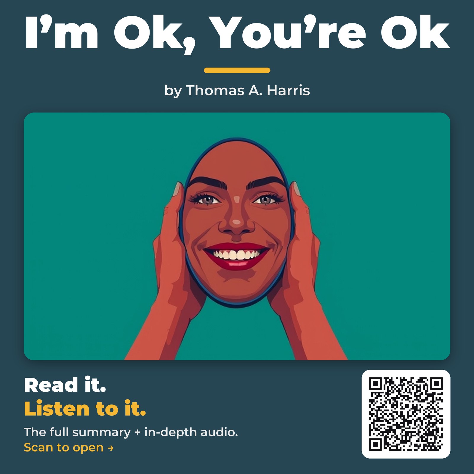 I’m Ok, You’re Ok by Thomas A. Harris – Book Summary