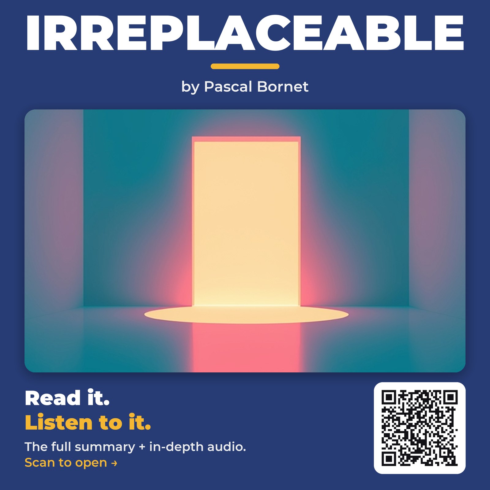 IRREPLACEABLE by Pascal Bornet – Book Summary