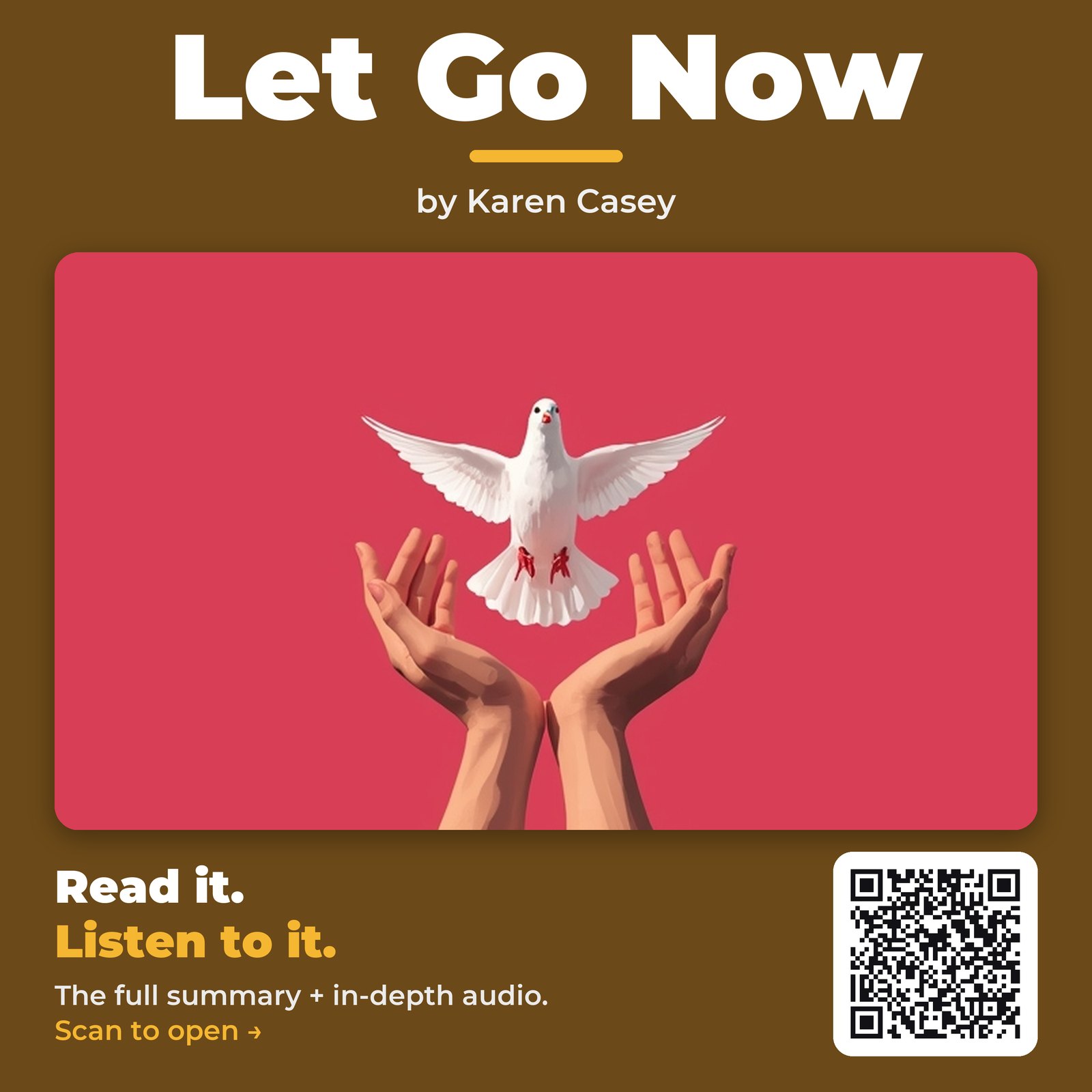 Let Go Now by Karen Casey – Book Summary