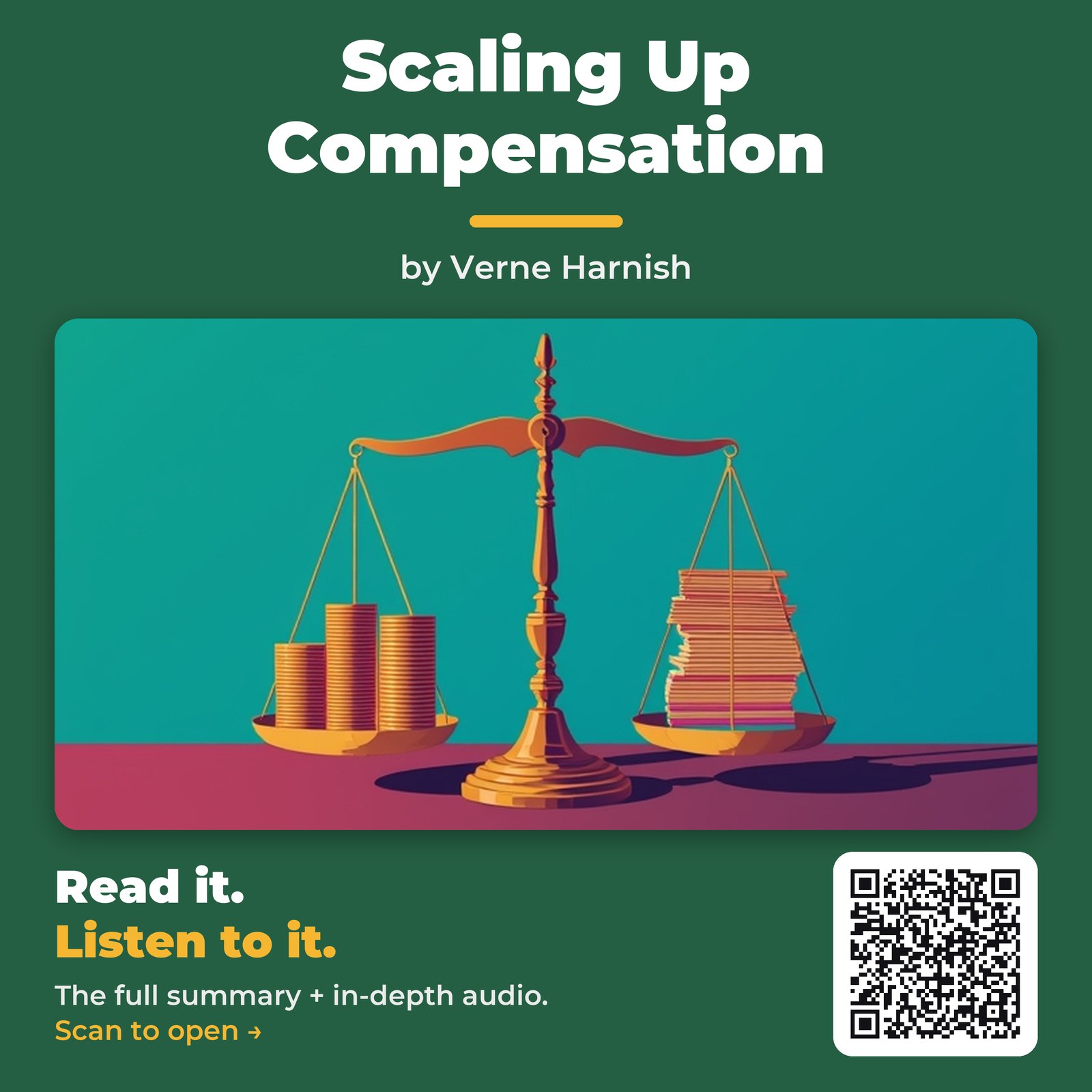 Scaling Up Compensation by Verne Harnish – Book Summary