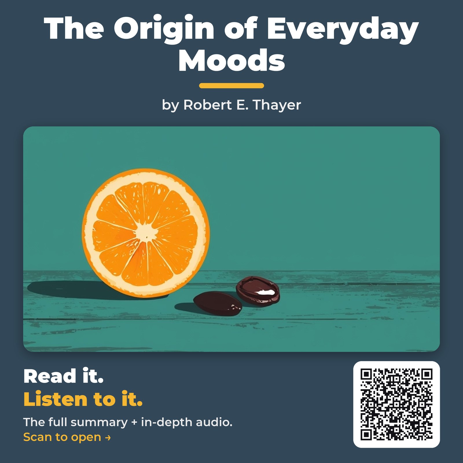 The Origin of Everyday Moods by Robert E. Thayer – Book Summary