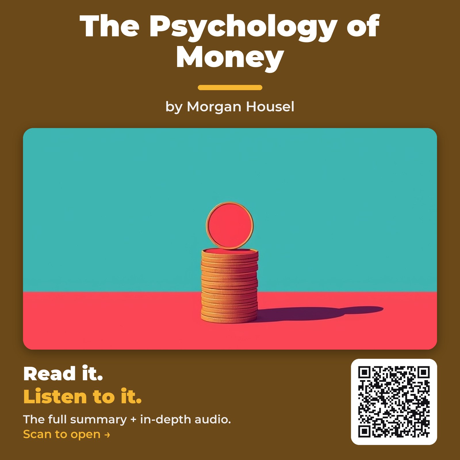 The Psychology of Money by Morgan Housel – Book Summary